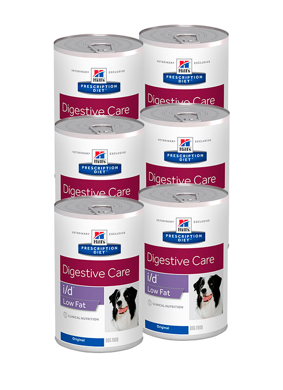 

Упаковка влажного корма HILL'S PRESCRIPTION DIET i/d Low Fat для собак 360г 6шт