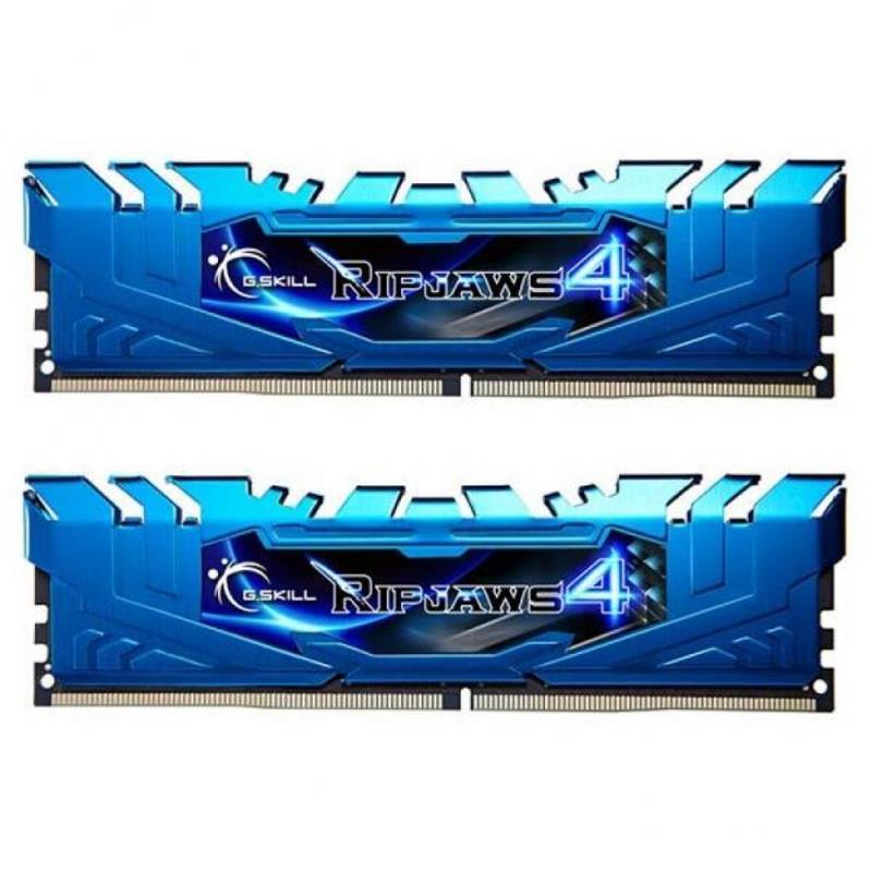 

DDR4 2x8GB/3000 G.Skill Ripjaws 4 Blue (F4-3000C15D-16GRBB)