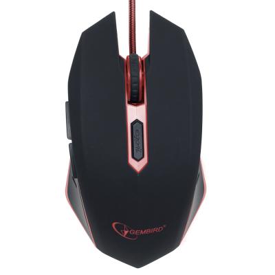 

Мышь Gembird MUSG-001-R красная USB