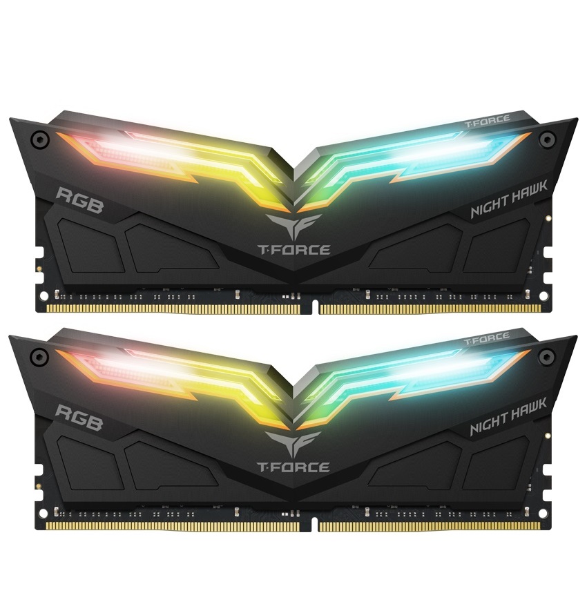 

DDR4 2x8GB/3200 Team T-Force Night Hawk RGB Black (TF1D416G3200HC16CDC01)