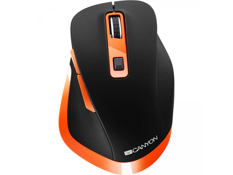 

Мышь беспроводная Canyon CNS-CMSW14BO Black/Orange USB