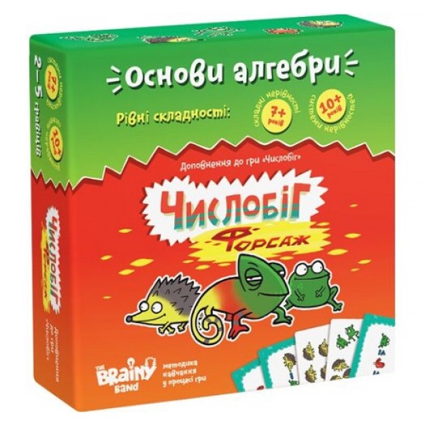 

Настольная игра Банда умников Числобіг Форсаж (4820219540137)