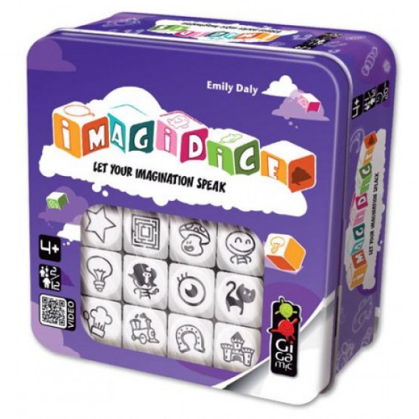 

Настольная игра Gigamic Генератор историй Imagidice (русские правила)