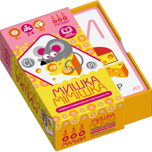 

Настольная игра Malvy games Мишка-мімішка (2000084273008)
