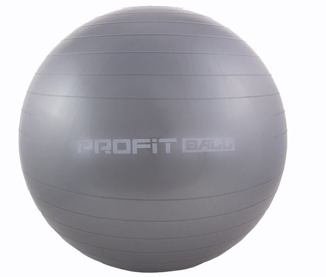 

Мяч для фитнеса Фитбол Profit 75 см усиленный 0383 Gray (gr_015843)