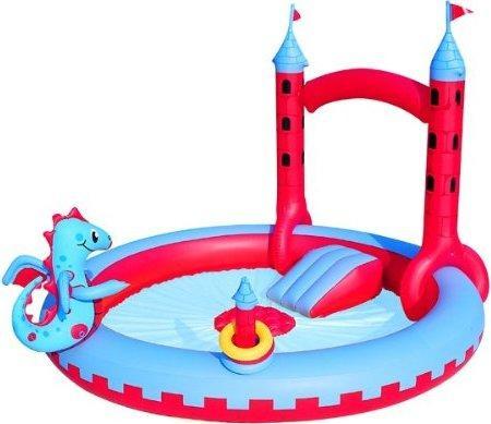 

Детский игровой центр Bestway 53037 Замок Дракона интерактивный, душ 221x193x150 см 130 л (bint_53037)