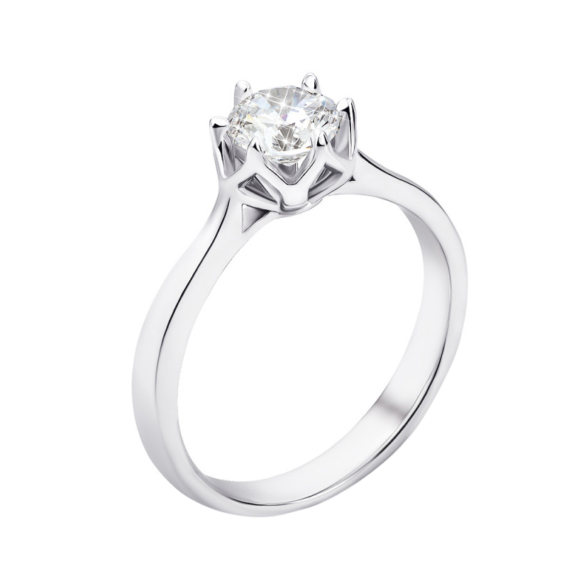 

Серебряное кольцо с цирконием 000127237 16 размера