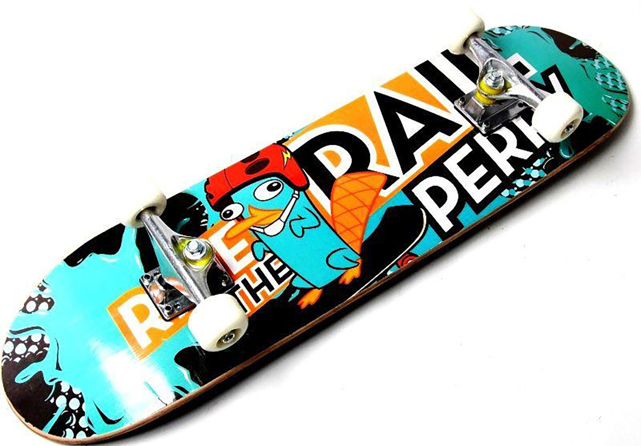 

Скейтборд деревянный Scale Sports Rail Perry мятный цвет