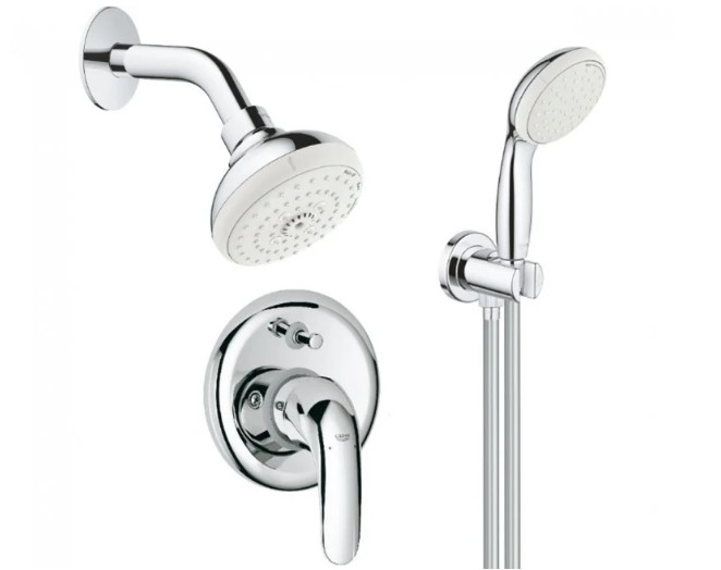

Душевой гарнитур Grohe Euroeco New (26000005) хром