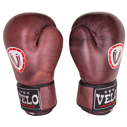 

Боксерские перчатки Velo antique, кожа, 12oz, VLS1-12