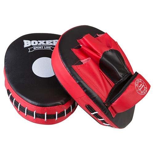 

Лапа "кобра" Boxer, кожвинил, красная, BX001