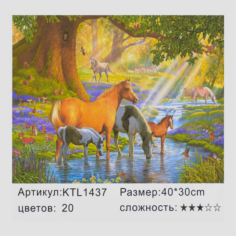 

Картина по номерам JIA TU TOY KTL 1437 40 х 30 см