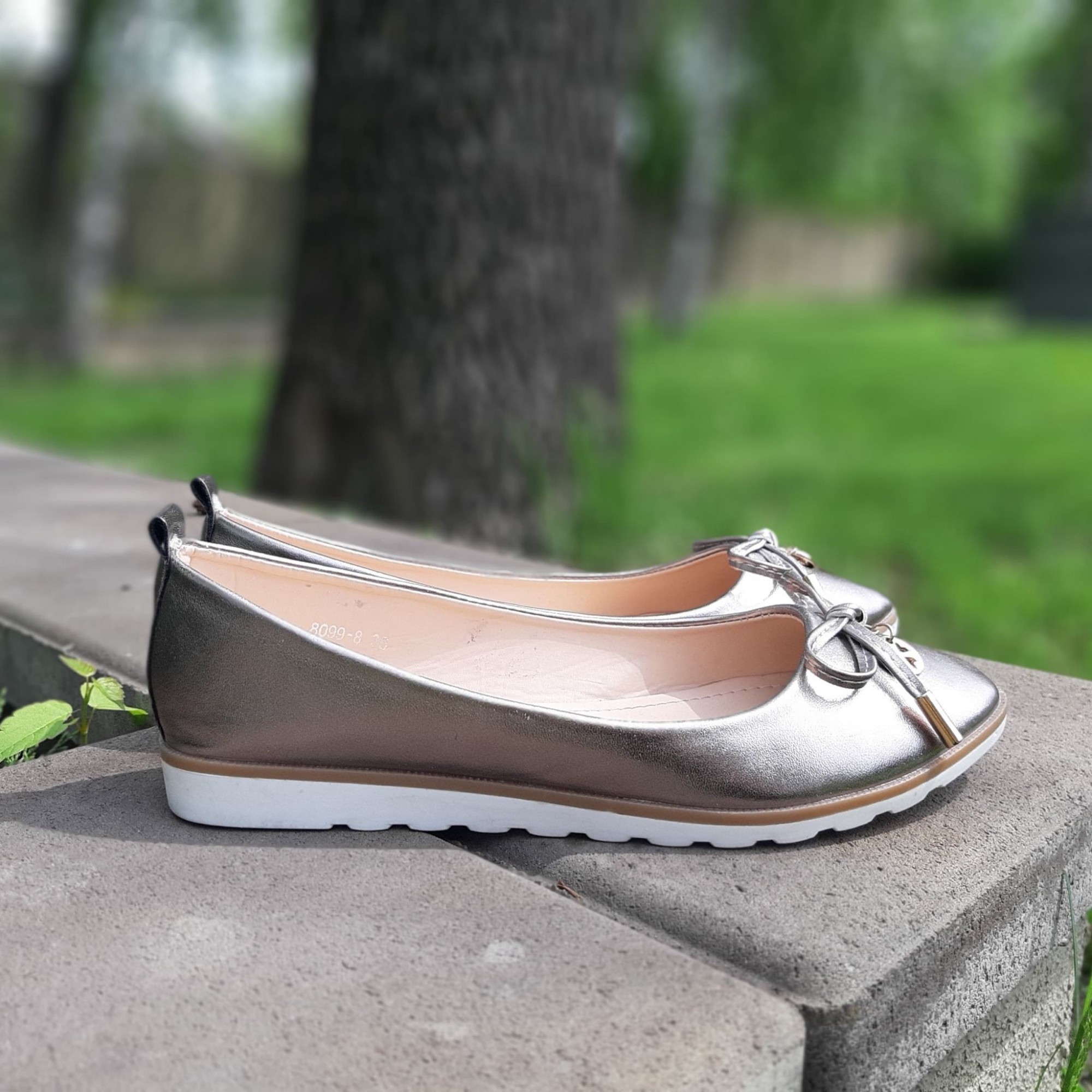 

Балетки COLOR ME 772-17 Серебристые 35