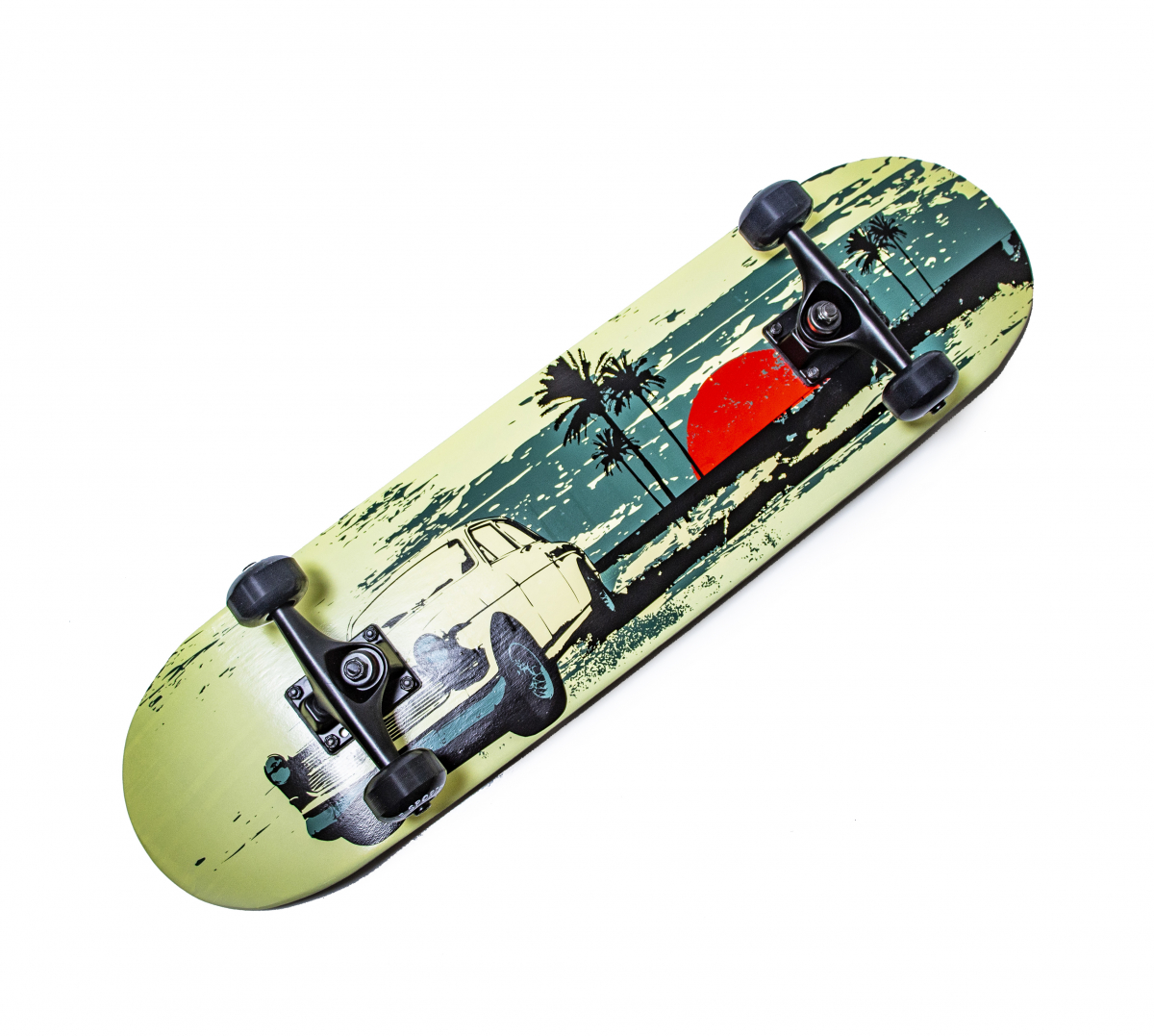 

Скейтборд Scale Sports деревянный с рисунком 31", Malibu