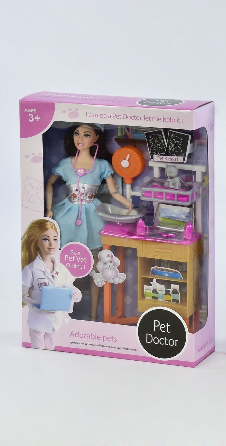 

Кукла JIA YU TOYS JX200-17 Ветеринарная клиника в коробке