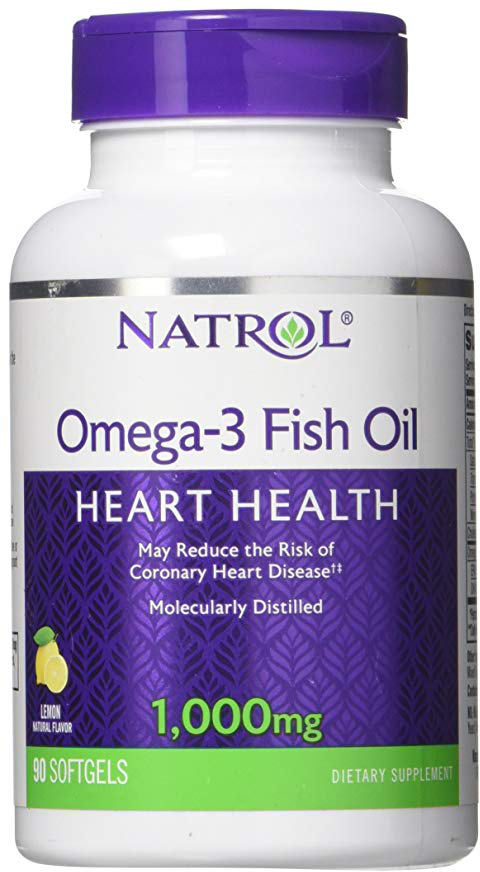 

Жирные кислоты Natrol Omega-3 1000 мг 30% 90 капсул (047469009281)