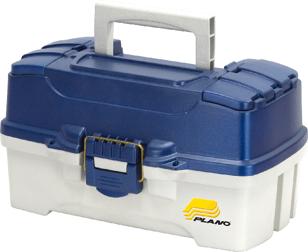 

Ящик для рыбалки Plano Two-Tray Blue Tackle Box с 2 полками Синий/Серый (620206)