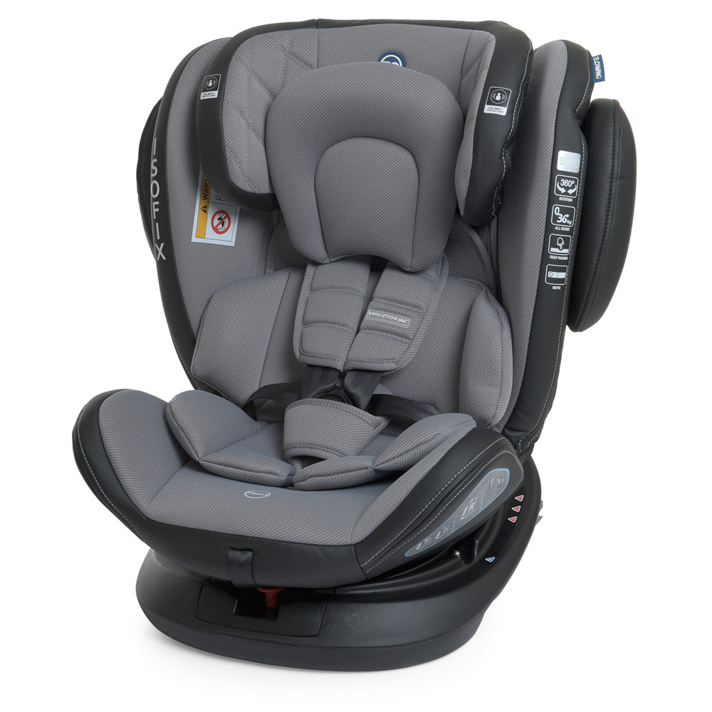 

Автокресло ME 1045 EVOLUTION 360⁰ Premium Gray EL CAMINO