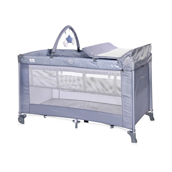 

Манеж Lorelli TORINO 2L+ (silver blue)