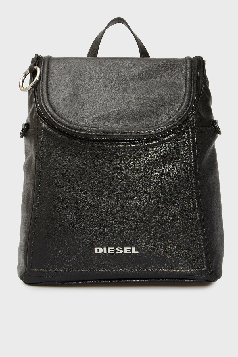 

Женский черный кожаный рюкзак SPYNEA PC Diesel OS X07666 PR044