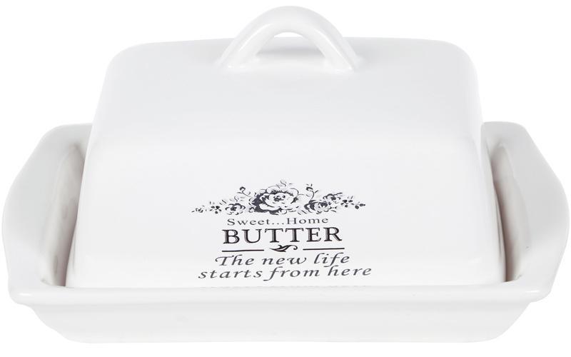 

Масленка керамическая Sweet Home BUTTER 18.5х14.5х11 см (psg_BD-875-334)