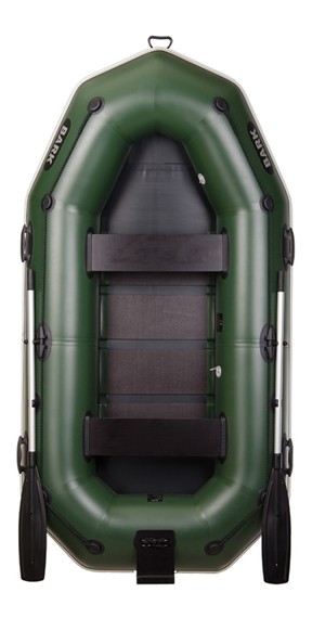 

Лодка Bark B-270NP двухместная, гребная, фикс.сиденья, привальный брус, 4 ручки, реечный настил, навесной транец
