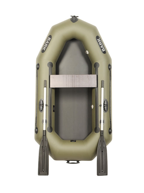 

Лодка Bark В-220DK одноместная, гребная, передвижное сиденье, слань-книжка