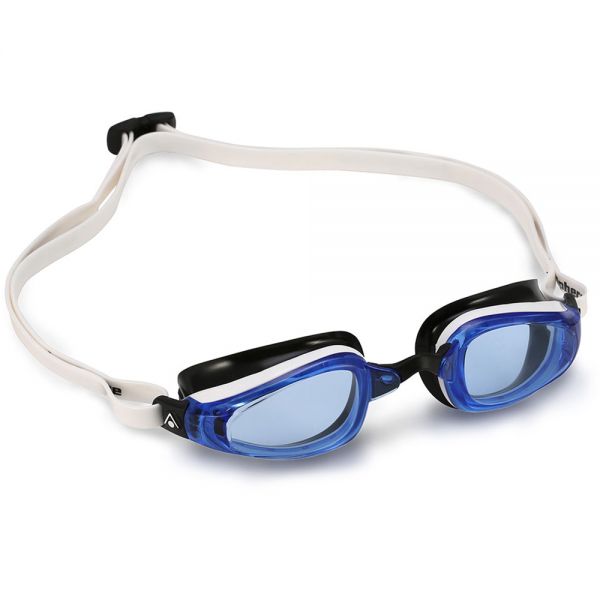 

Очки для плавания Michael Phelps K180 (бело-чёрный, синие линзы) (174570)