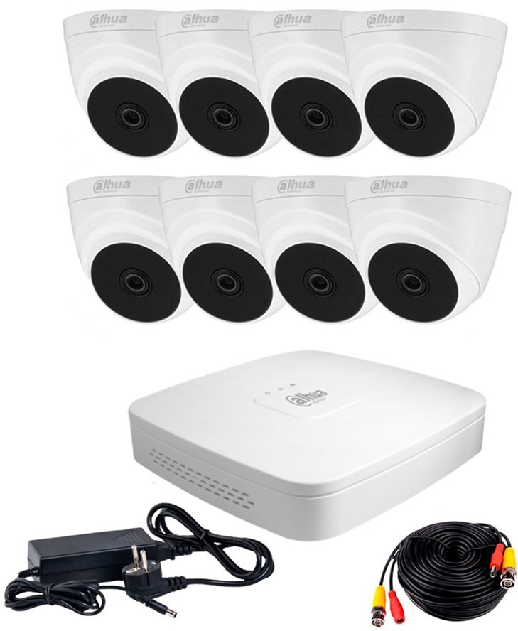 Комплект видеонаблюдения Dahua HDCVI-8D KIT + HDD1000GB – фото, отзывы ...
