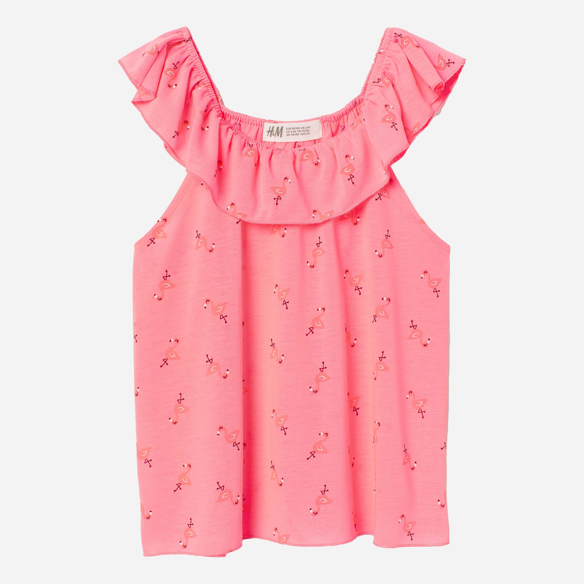 

Блуза H&M 2703-6970949 92 см Розовый/Фламинго