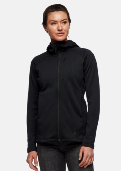 

Флис женский Black Diamond Factor Hoody  Черный, Флис женский Black Diamond Factor Hoody S Черный
