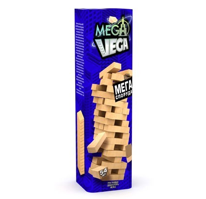 

Настольная игра Danko Toys Дженга Mega Vega украинский язык (G-MV-01-2)