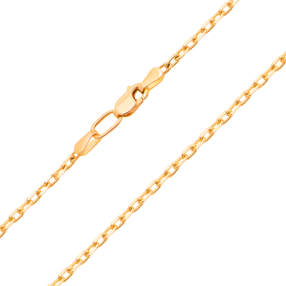 

Золотая цепь Авриара якорного плетения, 2мм 000094137 60 размера