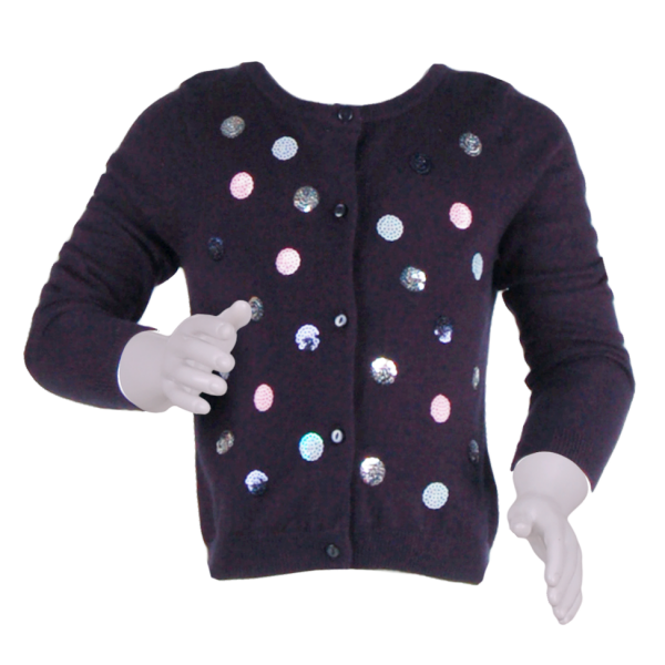 

Кофточка на пуговицах 1 год (76 см) O 20116-dark blue темно синий цвет
