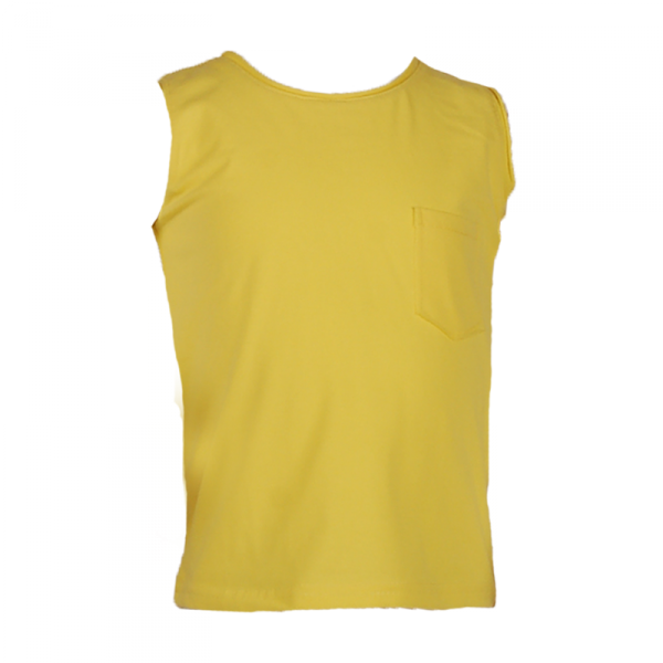 

Майка с карманом 5 лет (110 см) O 40058-yellow желтый цвет