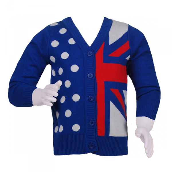 

Кофта с флагом и звездами. 2 года (87 см) Gp 20014-blue голубой цвет