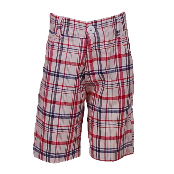 

Клетчатые детские шорты с логотипом 4 года (104 см) RL 60008-square клетка цвет