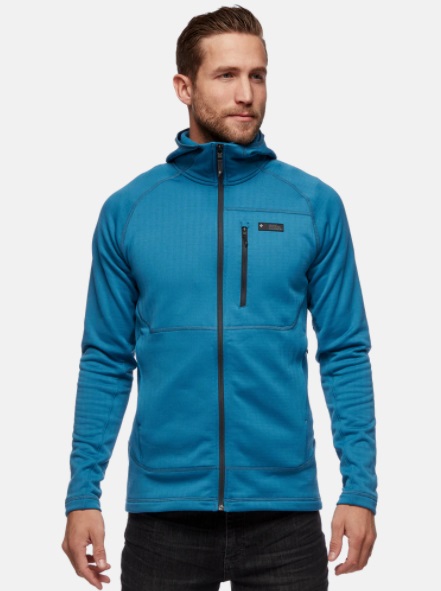 

Флис Black Diamond Factor Hoody  Голубой, Флис Black Diamond Factor Hoody L Голубой