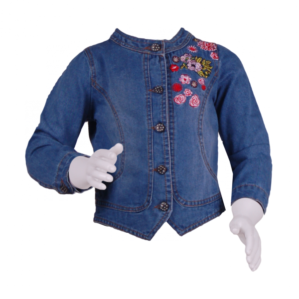 

Детская джинсовая курточка 2 года (87 см) O 10269-jeans джинс цвет