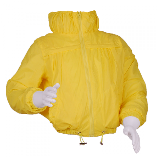 

Куртка-ветровка на хлопковой подкладке 2 года (87 см) Z 10039-yellow желтый цвет