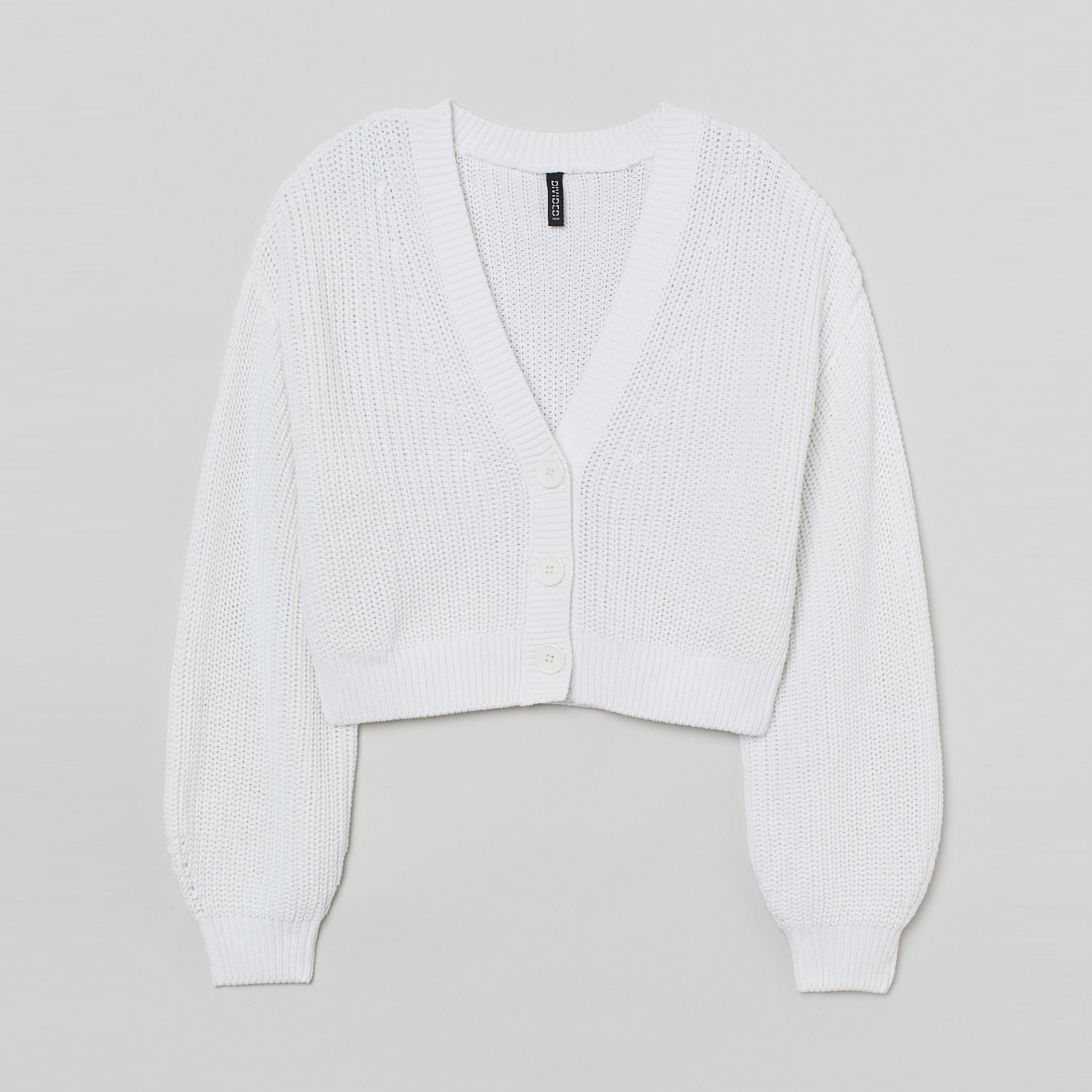 

Кардиган H&M 303-9021612 M Белый