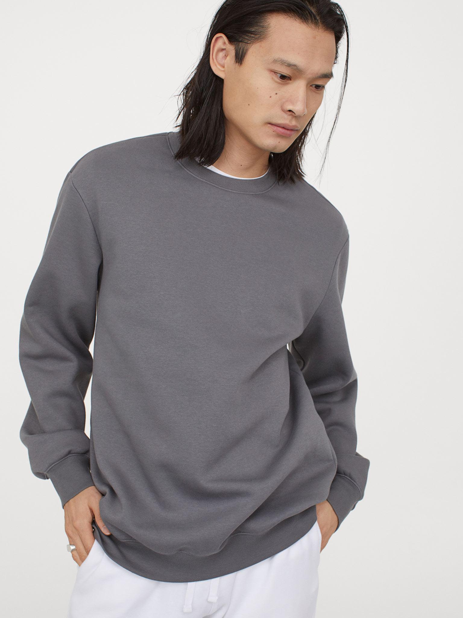 

Свитшот H&M 6858132dm M Темно-серый