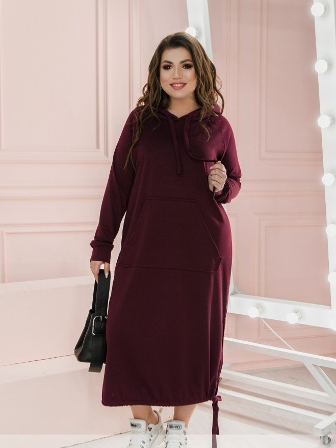 

Платье Prikid P&I_6 4XL (54-56) Бордо 6-776-Bordeaux