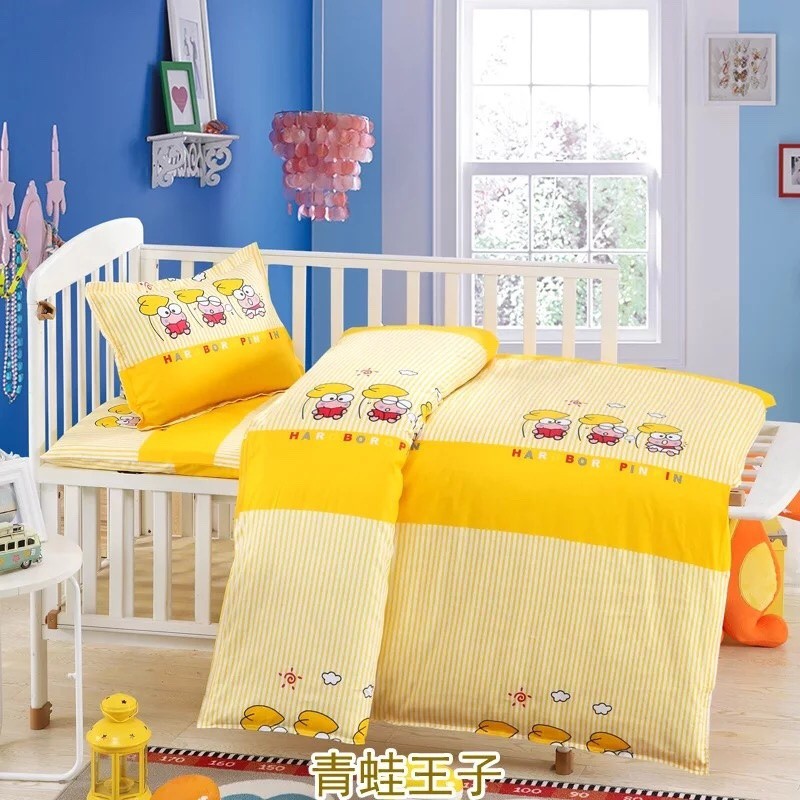

Детское постельное белье Baby bedding желтое