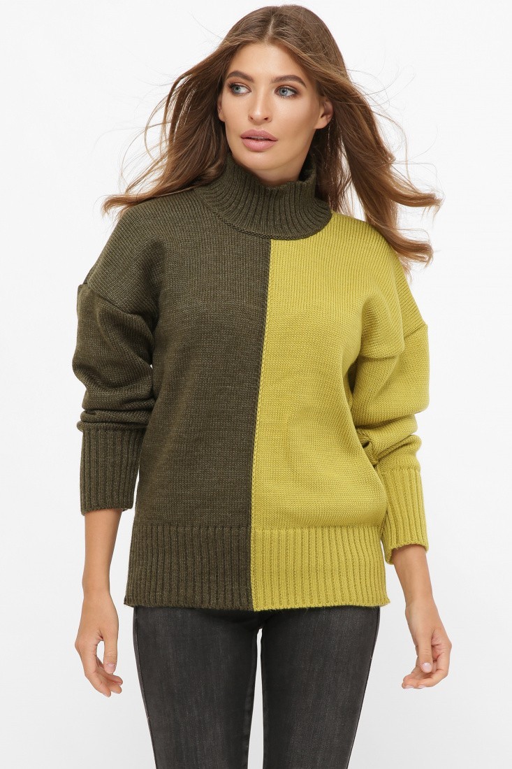

Свитер Lerri 212  двухцветный оливковый (Lerri 212 OLIVE, Свитер Lerri 212 44-48 двухцветный оливковый (Lerri 212 OLIVE)