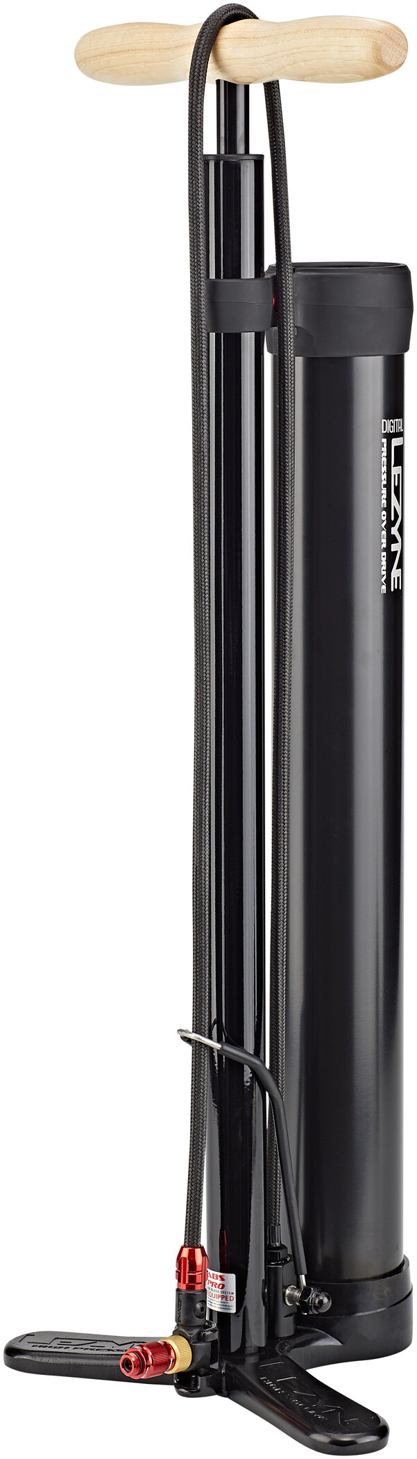 

Підлоговий насос Lezyne DIGITAL PRESSURE OVER DRIVE Чорний 220psi Y13