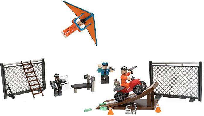 

Набор игровых фигурок Roblox Jazwares коллекционных Environmental Set Jailbreak:Great Escape W5 8 см 4 шт (ROB0216)