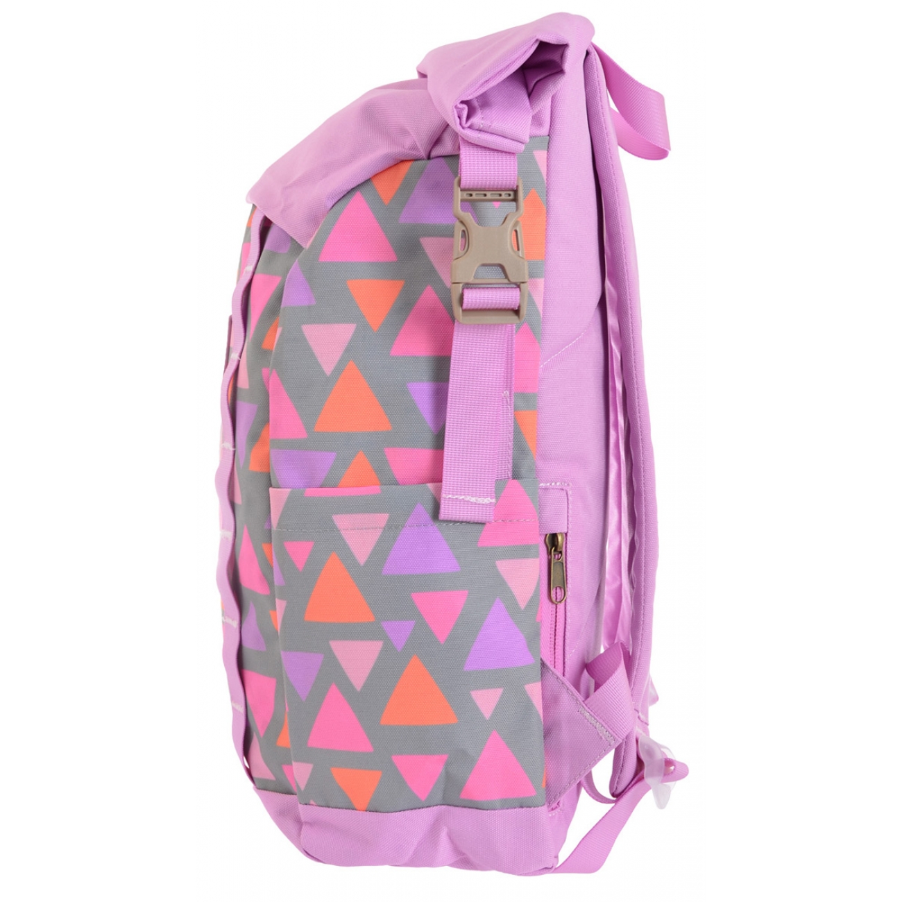 

Рюкзак міський YES Roll-top T-61 Colorful geometry (557309)