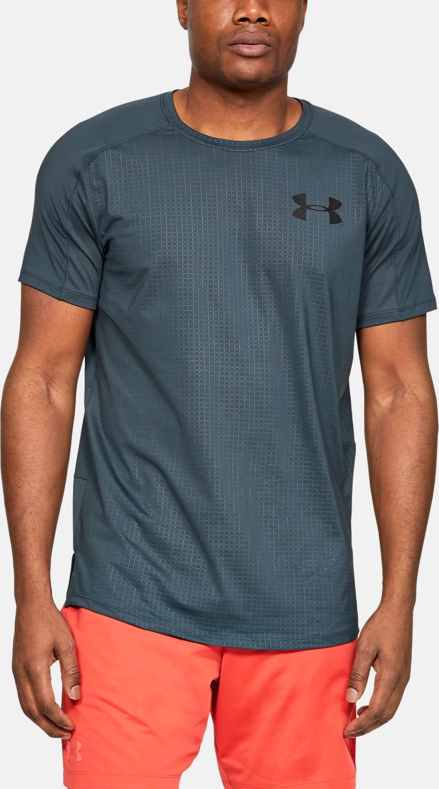 

Футболка Under Armour MK1 SS Emboss 1345248-073 S Серая