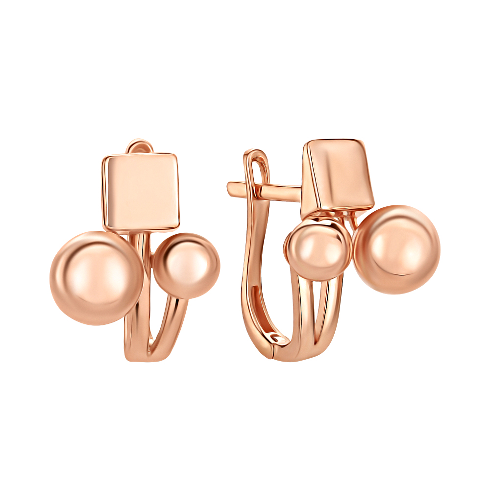 

Серьги из красного золота 000146160